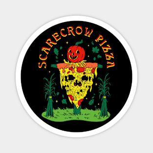 Scarecrow Pizza Magnet